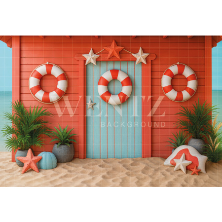 Fabric Photography Background Summer / Backdrop 7884