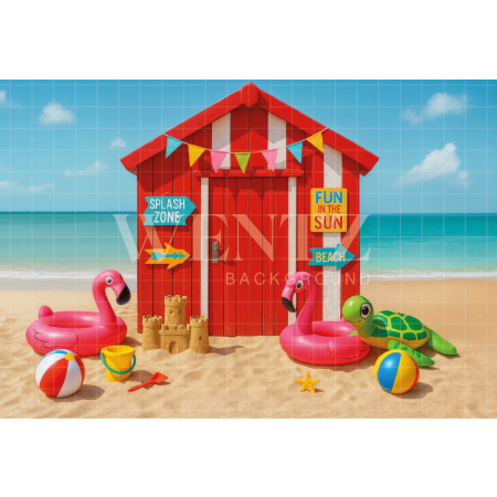 Fabric Photography Background Summer / Backdrop 7891