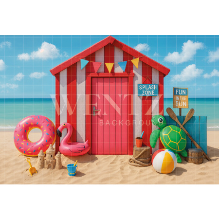 Fabric Photography Background Summer / Backdrop 7885