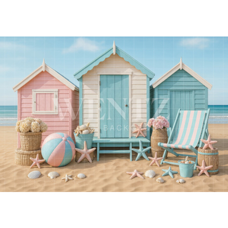 Fabric Photography Background Summer / Backdrop 7915