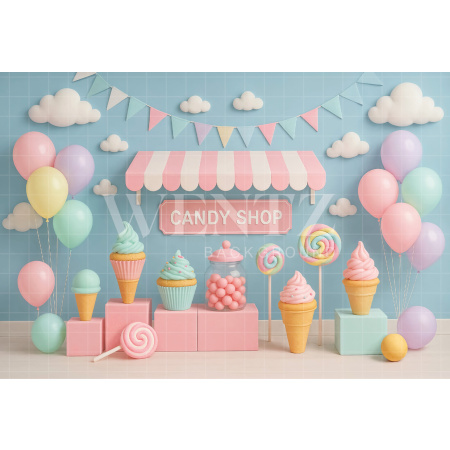 Fabric Photography Background Summer / Backdrop 7920